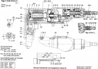 Bosch 0 602 413 171 ---- H.F. Screwdriver Spare Parts
